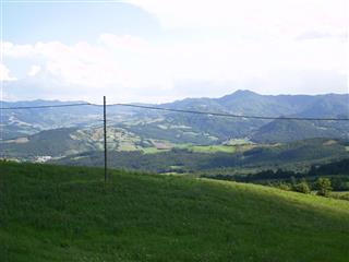 una delle valli del Mugello nel comune di Firenzuola dove scorre il Santerno...
