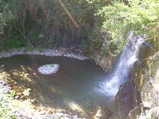 uno scorcio del torrente Tavaiano...